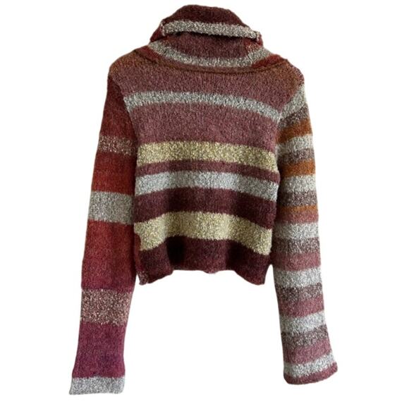 Free People My Girl Turtleneck Sunburst Combo Size M - Picture 9 of 10